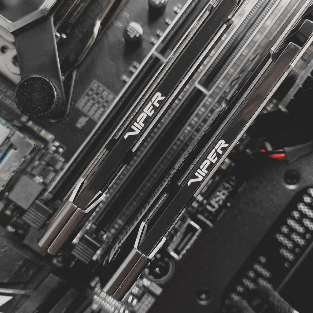 Viper Steel DDR4 8GB (1 X 8GB) 3600Mhz Single W/Gunmetal Grey Heatshield - PVS48G360C8