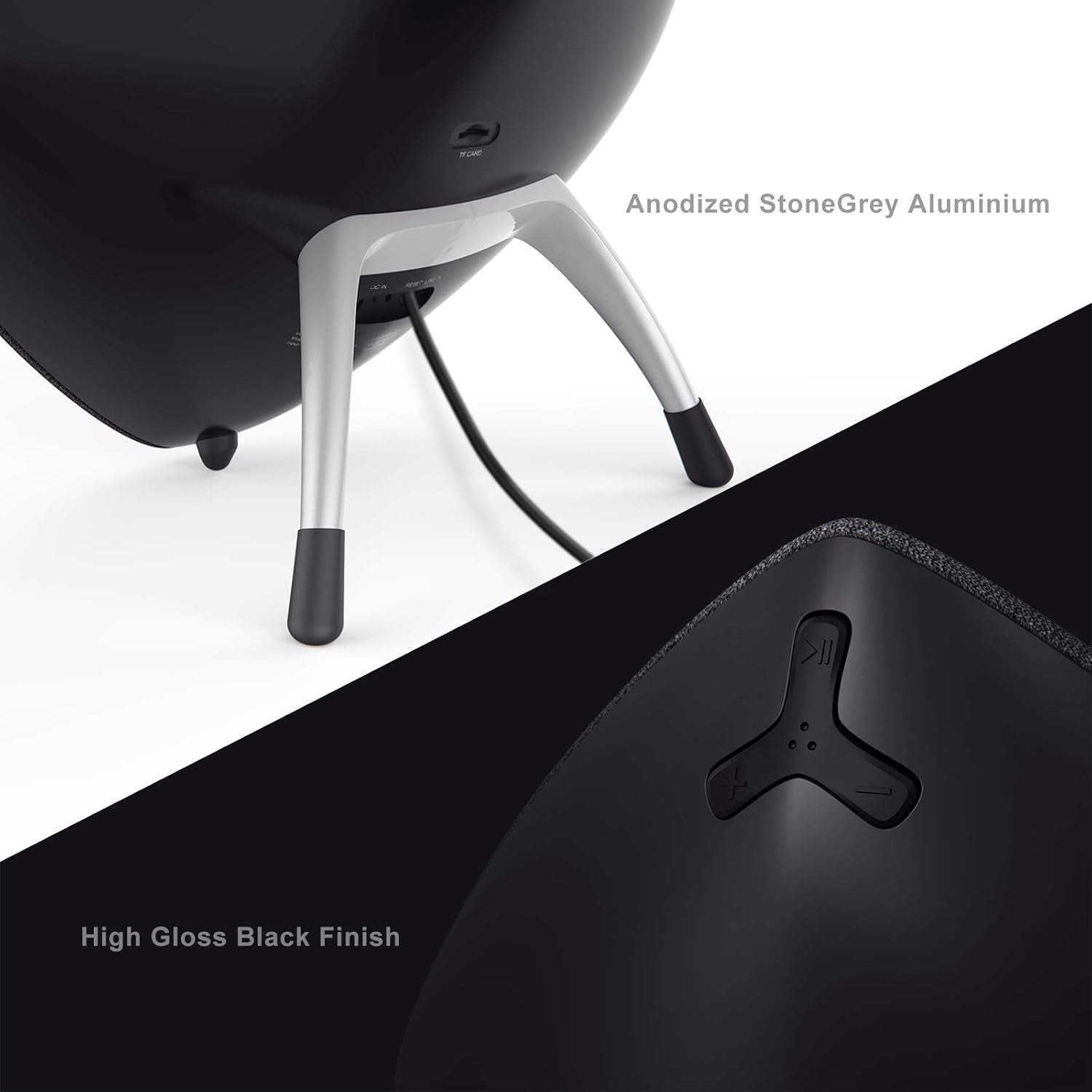 Bluetooth Speaker for Home, 45W (60W Peak) AC Powered Bluetooth Speaker with Loud Bass, Wireless Stereo Pairing, Built-In Mic, for Home, Office and Gift